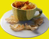 A picture of step 7 of Papad er Dalna  - Bengali Papad Curry.