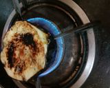 A picture of step 2 of Cheesy Kidney Beans Rice Stuffed Eggplant.