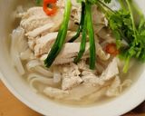 Foto langkah ke 13 dari resep PHỞ GÀ (VIETNAMESE CHICKEN RICE NOODLE SOUP).