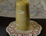 A picture of step 3 of Banana Matcha Smoothie.