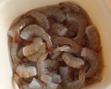 A picture of step 1 of Fresh Shrimp Cocktail.