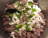 A picture of step 2 of Crockpot Black Bean Chili.