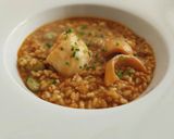 Foto del paso 16 de la receta: Arroz caldoso de rape, sepia, calamares y habas