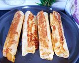 Une image de l'étape 5 de Corn dog façon wrap.