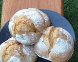 Foto del passaggio 7 della ricetta Panini di farro con bevanda di avena senza lievito