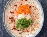A picture of step 7 of Gajar Muli ka Raita.
