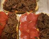 Pepperoni steak hoagies recipe step 3 photo