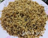 A picture of step 4 of Curry Leaves Rice.