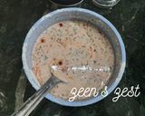 A picture of step 1 of Semolina or Suji Appe.