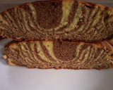 A picture of step 12 of Zebra cake.