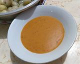 Foto langkah ke 8 dari resep Cilok isi sosis keju+step by step and tips.