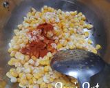 A picture of step 2 of Cheese and Corn.