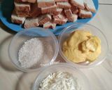 Foto langkah ke 1 dari resep Bagelan roti tawar / roti tawar kering.