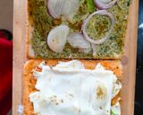 वेज पेस्तो सैंडविच(VEG POSTO SANDWICH RECIPE IN HINDI) रेसिपी चरण 1 फोटो