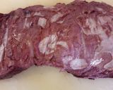 A picture of step 3 of Brasato al Barolo.