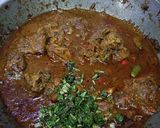 A picture of step 9 of Chicken Korma.