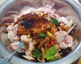 รูปขั้นตอนการทำที่ 1 ของ ไก่ใต้น้ำลูกผสม