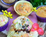 Foto del paso 4 de la receta: Muffins de yogur y pasas de uva, sin tacc🎶