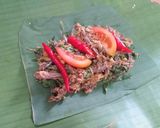 Foto langkah ke 2 dari resep Pepes teri bakar.