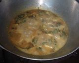 A picture of step 13 of Aloo posto.