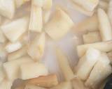 Cassava In coconut #Theme Challenge recipe step 2 photo