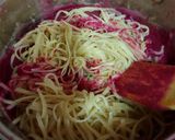 Foto del paso 3 de la receta: Tallarines con pesto de beterraga