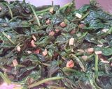 Foto langkah ke 6 dari resep Bayam dan ikan schotel.