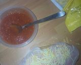 Foto del paso 4 de la receta Pan pizza extracrujiente (York con 4 quesos)