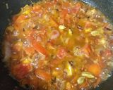 A picture of step 2 of Shahi Paneer.
