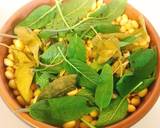 Natto, fermented soybeans with herbs