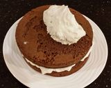 A picture of step 16 of Chocolate Layer Cake With Whipped Salted Caramel Cream Filling and Frosting.