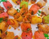 Colourful staff fryums (भुंगडा बटेका) रेसिपी चरण 7 फोटो
