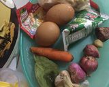 Foto langkah ke 1 dari resep Lodeh Nangka Muda Telur Wortel.