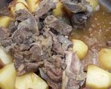 A picture of step 5 of Mutton Pilau.