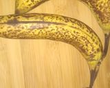 A picture of step 1 of Eggless whole wheat banana pancakes.