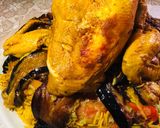A picture of step 11 of Eggplant Maqluba.