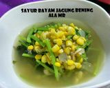 Foto langkah ke 5 dari resep Sayur bayam jagung bening ala mr.