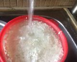 A picture of step 1 of Kesari Rasmalai topping with crunchy nuts.