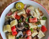 Foto langkah ke 4 dari resep Soto Betawi Vegetarian.