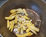 玉米筍嫩炒雞丁的食譜步驟3照片