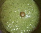 A picture of step 2 of Sprouts mint dokla.