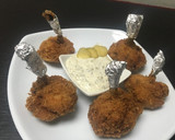 Foto del paso 5 de la receta: Bombones de pollo empanizados con salsa tártara