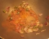 A picture of step 4 of চিংড়ি চিলি মশালা.