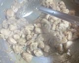 A picture of step 3 of Chinese Chicken Fried Rice.