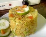 A picture of step 1 of Fried couscous.