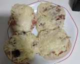 Foto del paso 3 de la receta: Pintxos o tostas de bacon y burger