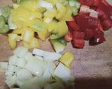 Foto langkah ke 5 dari resep Ayam paprika Asam Manis.