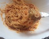 صورة لخطوة 5 من وصفة معكرونة بصلصة الطماطم و الجبن🧀🍅🍝
