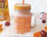 Foto langkah ke 6 dari resep Fresh Orange Smoothie.