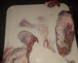 Foto del paso 2 de la receta: Vacío tiernizado en espinaca y ensalada de chaucha y remolacha